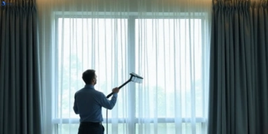 Commercial drapes cleaning service raby-nsw hotels offices