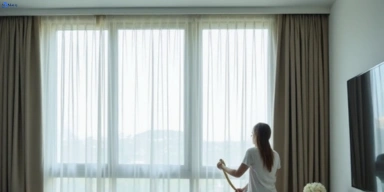 Delicate sheer drape cleaning raby-nsw Matty Curtain Cleaning